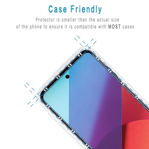 2 Pack Privacy Screen Protector for Motorola Moto G Stylus 5G 2022 - color: Black