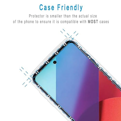 2 Pack Privacy Screen Protector for Motorola Moto G Stylus 5G 2022 - color: Black