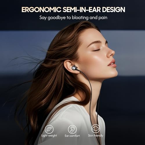 LWZCAM 5 Pack 3.5mm Wired Earbuds, Stereo Headphones with Microphone
