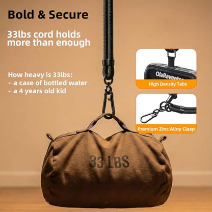 Phone Lanyard Crossbody, Anti-Theft Strap for iPhone/Samsung - color: Black