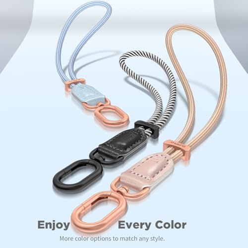 SURPHY Phone Wrist Strap, Keychain Wristlet, Phone Lanyard with Tether Tab - color: Blue