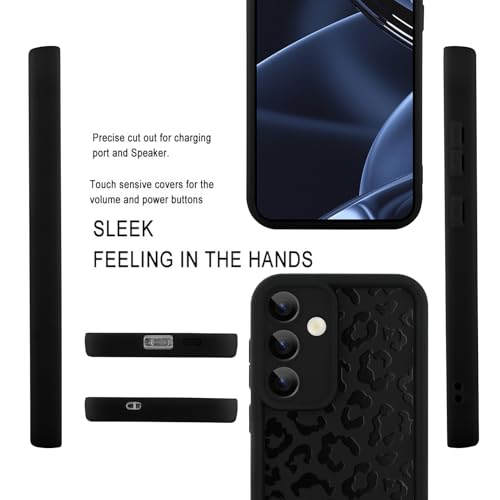 Compatible with Samsung Galaxy S25 Plus Case, Black - color: Black, size: Samsung Galaxy S25 Plus