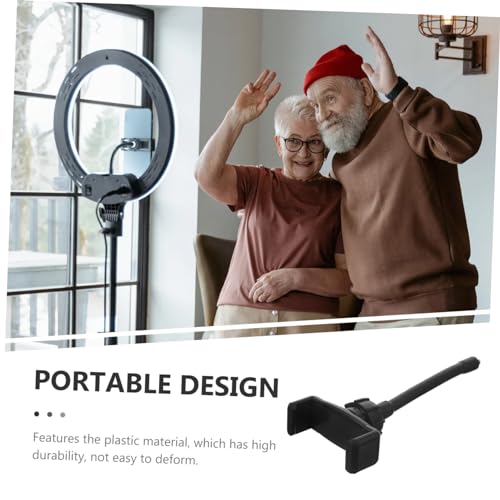 3Pcs Flexible Gooseneck Phone Mount, Rotatable Clip Stand with 1/4 Thread