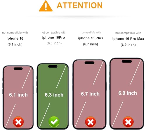 KIHUWEY for iPhone 16 Pro Wallet Case Card Holder, Lichee Light Brown | Credit Card Slots, PU Leather, Kickstand, Magnetic, Flip Heavy Duty Protection Cover for Men Women - color: Lichee Light Brown