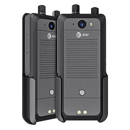BELTRON Sonim XP5Plus 5G Slide-in Belt Clip Holder, Heavy Duty Rotating Belt Clip Holster for Sonim XP5 Plus X530 or XP5900 (AT&T FirstNet) - Supports 2.25" Wide Duty Belt - size: 2.25" Clip