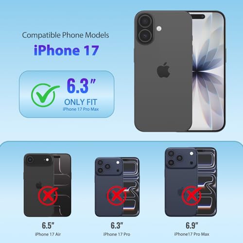 XcaseBar Compatible with iPhone 17 6.3" Wallet case with Zipper Credit Card Holder【RFID Blocking】,Flip Folio Book PU Leather Phone case Shockproof Cover Women Men for Apple 17 case Blue Green - color: Blue Green, size: iPhone 17 6.3"