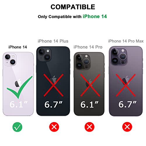 TENDLIN Compatible with iPhone 14 Case Wood Grain with Carbon Fiber Texture Design Leather Hybrid Slim Case Black - color: Black, size: iPhone 14