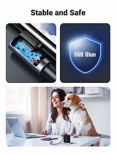 UGREEN USB A to USB C Cable 90-Degree Fast Charging Cable, 3.3ft - size: 3.3 ft