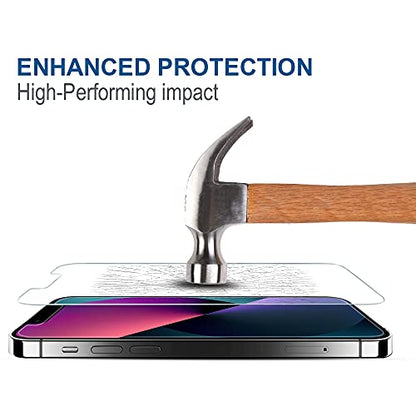 Arae Screen Protector for iPhone 13 Mini, HD Tempered Glass Anti Scratch Work with Most Case, 5.4 inch, 3 Pack - size: iPhone 13 Mini 5.4 inch