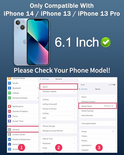 Mirror Screen Protector for iPhone 14 and iPhone 13/13 Pro