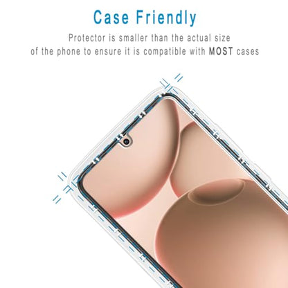 2+2 Pack Screen Protector for Samsung Galaxy S22 5G Tempered Glass - color: Samsung Galaxy S22 5G-Clear
