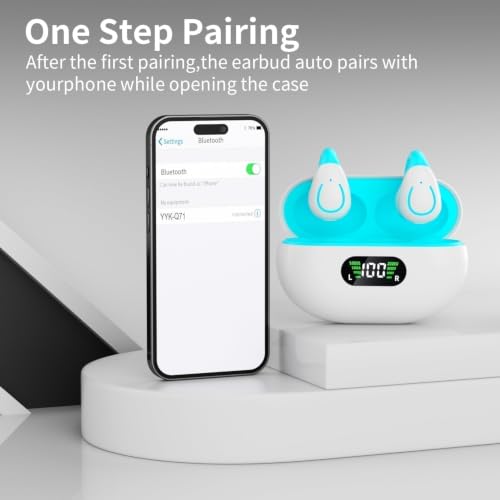 AI Language Translation Real Time Open Ear Bone Conduction Headphones, Bluetooth Clip On Earbuds Comfort with Digital Display Charging Case Sport Earphones for Running Fitness Exercise