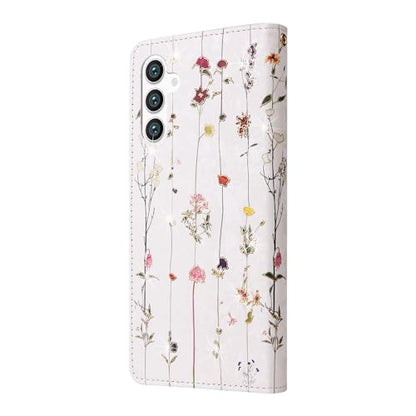 UEEBAI Wallet Case for Samsung Galaxy S23 Plus 5G, PU Leather Phone Case Kickstand RFID Blocking Flip Case with Card Slots Wrist Strap Relief Engraved Pattern Magnetic Closure Folio Case - Vine - color: Vine, size: Samsung Galaxy S23 Plus 5G