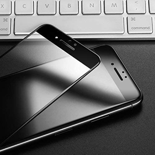 IFLASH iPhone 8, 7 Full Cover Screen Protector, [2 Pack] Full Coverage Tempered Glass Screen Film for Apple iPhone 8, 7 4.7” Inch - Bubble Free/edge-to-edge Screen Protector - Black - color: iPhone 7/8 4.7" (Black)