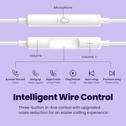 2 Pack Earbuds Headphones Earphones Wired [MFI Certified] USB C Microphone Call Volume Control Noise Isolating Compatible with iPhone 15 Pro Max/15 Pro/15 Plus/15/Samsung S23 Ultra S22+ S21