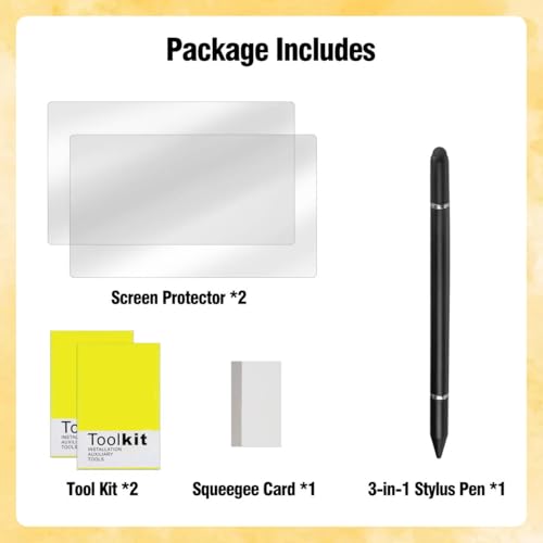 Screen Protector & Stylus Pen Compatible With 15 inch Digital Calendar