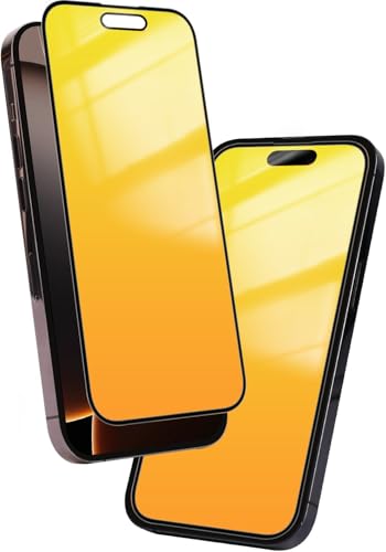 2 Pack for iPhone 16 Plus Privacy Screen Protector (Gold)