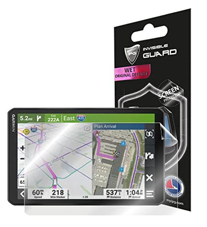 IPG For Garmin dēzl™ OTR820 - OTR810 8 Inch GPS Truck Navigator Screen Protector Invisible Ultra HD Clear Film Anti Scratch Skin Guard - Smooth/Self-Healing/Bubble -Free for otr810 - size: OTR820 - OTR810
