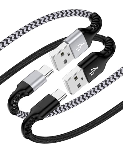 iPhone 17e 17 Carplay Cable USB C Charger Fast Charging for iPhone 18 Pro - color: 2Pack-Black, White, size: 3FT, style: USB to USB C