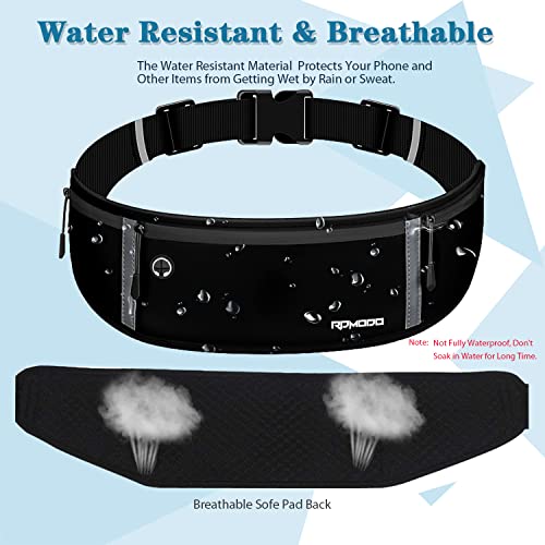 Running Belt for Men, Adjustable Fanny Pack for Women, Pure Black - color: 10 - Pure Black