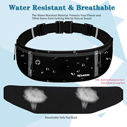 Running Belt for Men, Adjustable Fanny Pack for Women, Pure Black - color: 10 - Pure Black