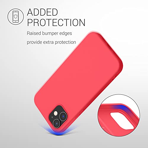 kwmobile Case Compatible with Apple iPhone 12 / iPhone 12 Pro Case - Soft Slim Protective TPU Silicone Cover - Awesome Pink - color: Awesome Pink