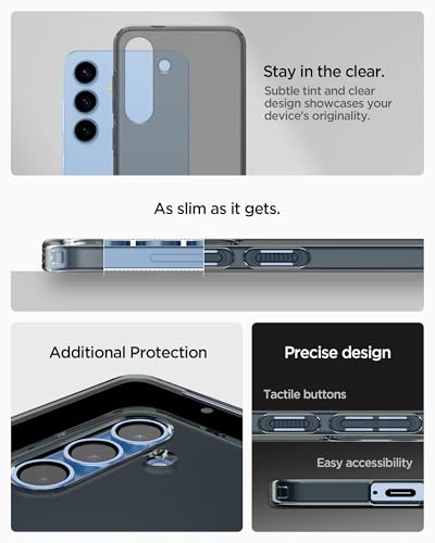 Spigen Liquid Crystal Designed for Galaxy S25 Case (2025) [Anti-Yellowing], [Military-Grade Protection] - Space Crystal - color: Space Crystal, size: 6.3in (Galaxy S25)