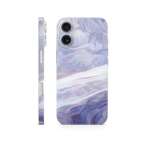 Glossy Glitter Phone Skin Compatible with Apple iPhone 17 - Whirlwind - Premium 3M Vinyl Protective Wrap Decal Cover - Easy to Apply | Crafted in The USA by MightySkins - color: Whirlwind, size: iPhone 17 (Full Wrap), style: Glossy Glitter Finish