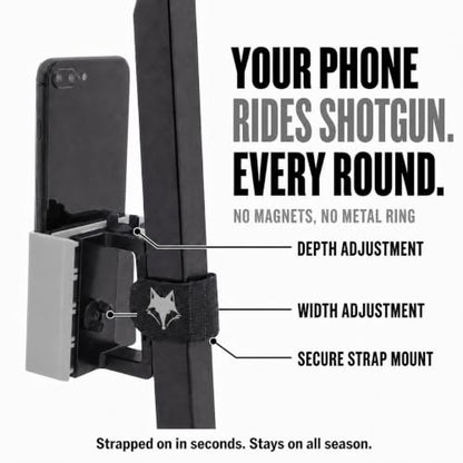 DESERT FOX GOLF - Phone Caddy - Gray - color: Gray