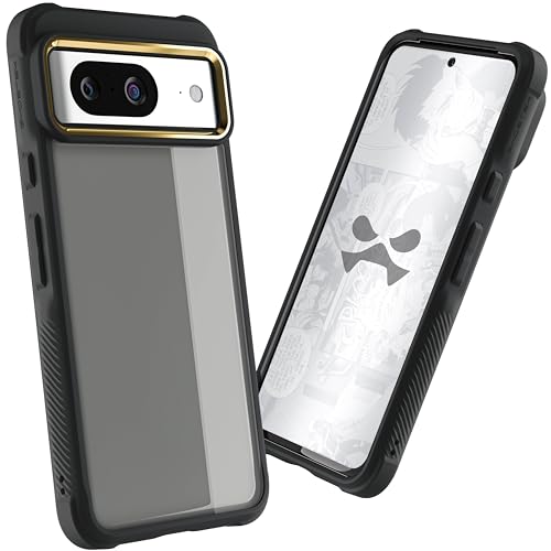 Ghostek Covert Clear Pixel 8 Case - Shockproof Silicone, Compatible with Wireless Charging, Slim Protective Phone Cover (6.2 Inch, Black) - color: Black [Limited Edition], size: Pixel 8