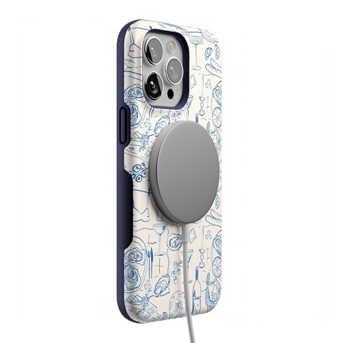 Casely iPhone 14 Pro Max Case | Dolce Vita | Amalfi Aperitivo | Bold Protective Design | Compatible with MagSafe - color: Dolce Vita | Amalfi Aperitivo