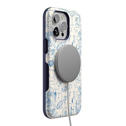 Casely iPhone 14 Pro Max Case | Dolce Vita | Amalfi Aperitivo | Bold Protective Design | Compatible with MagSafe - color: Dolce Vita | Amalfi Aperitivo