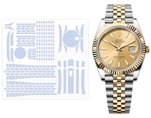Protective Film for Rolex Datejust 41mm Ref. 126331 126333 126334 Jubilee bracelet. Transparent skin full watch Screen Protector Body Cover Sticker(Full Body Film x2) N