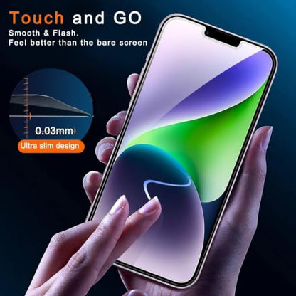 Ferilinso 3 Pack Privacy Screen Protector for iPhone 14 Plus/13 Pro Max - size: iPhone 14 Plus/13 Pro Max 6.7 INCH