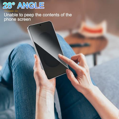 2 Pack Privacy Screen Protector for Samsung Galaxy S25
