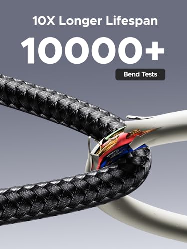 UGREEN USB C 240W Cable with Digital Display, PD 100W Fast Charging, 10FT - size: 10FT