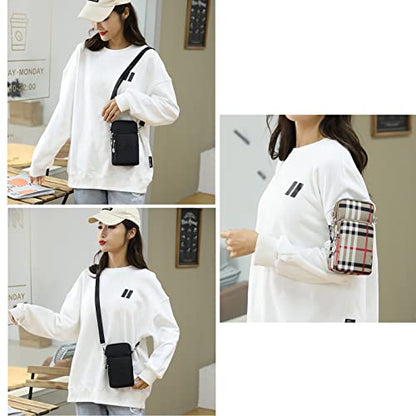 Women Crossbody Cell Phone Purse Case Armband Bag for iPhone 12 13 Mini 14 15 Plus 11 Pro Max Google Pixel 6a 7a 8a 6 7 8 Pro - color: Balloon