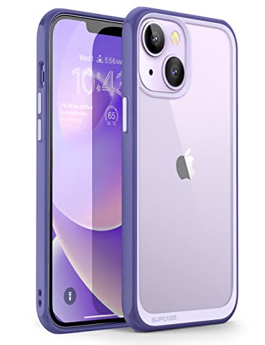 SUPCASE Unicorn Beetle Style Series Case for iPhone 14 Plus 6.7 Inch (2022), Premium Hybrid Protective Slim Clear Case (Mauve) - color: Mauve, size: iPhone 14 Plus 6.7"