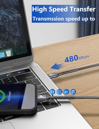 USB C Cable 3FT, 2Pack USB-C to USB-C Charger Cable, USBC Fast Charging - color: Grey, size: 3FT, style: USB C to USB C