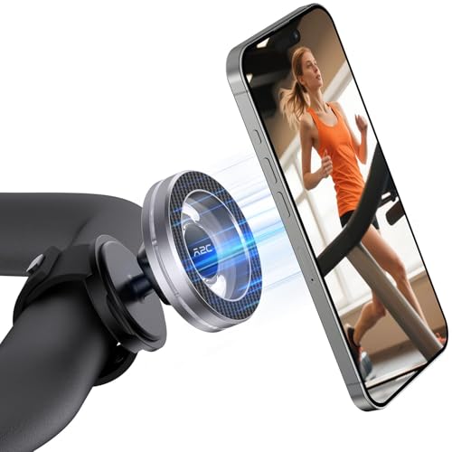 A2C Phone Holder for Peloton Bike, Stroller Phone Holder with Strong Magnet