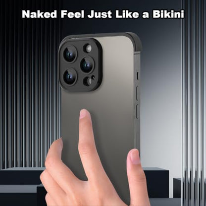 Phone Case Crafted for iPhone 16 Pro Max.Black - color: Black, size: iPhone 16 Pro Max