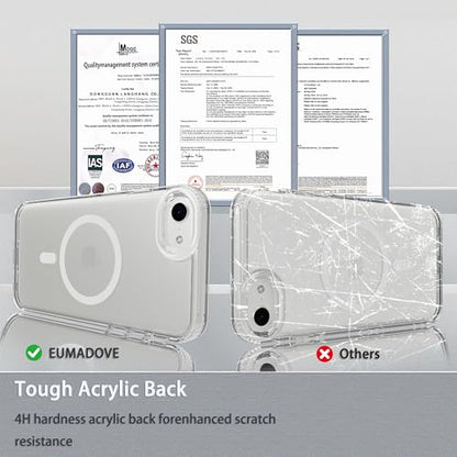 Magnetic iPhone SE2/SE3/8/7 case,Compatible with Magsafe, Military-Grade Protection,Slim Translucent Matte Shockproof with Anti-Scratch Anti-Fingerprint Phone Cover (transparent, iPhone SE2/SE3/8/7) - color: Transparent, size: iPhone SE2/SE3/8/7
