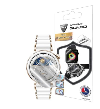 IPG Made for Huawei Watch GT 5 Pro 42mm Smartwatch Hydrogel Screen Protector (2 Units) Invisible HD Clear Film Anti Scratch Guard-Smooth/Self-Healing/Bubble Free for GT5Pro-42mm - size: GT 5 Pro 42mm