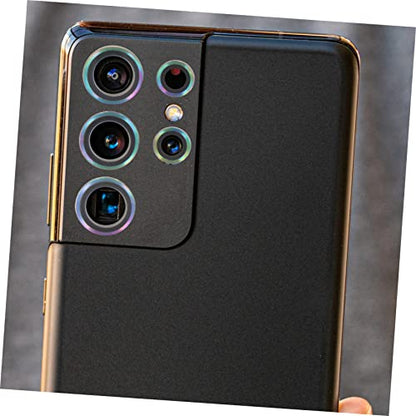 Angoily 2set Scratch Camera Lens Protectors for Ultra Tempered Film Easy Installation High Transparency Prevents Damage and Maintains Image Quality