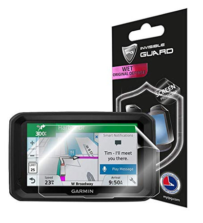 IPG for Garmin dezl 580 LMT-S 5" GPS TRUCK NAVIGATOR Screen Protector Invisible Ultra HD Clear Film Anti Scratch Skin Guard - Smooth/Self-Healing/Bubble -Free for dezl580 - size: dezl 580