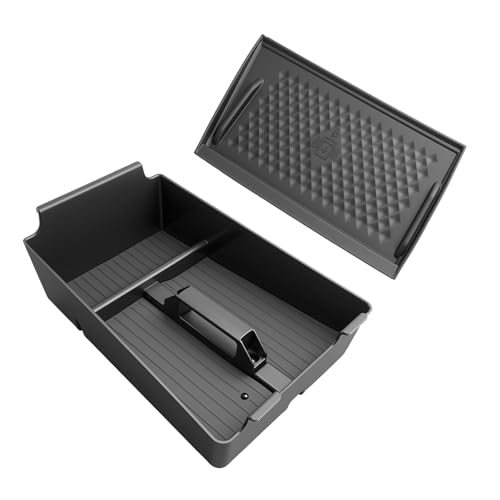 SKTU 2Pack for 2025-2027 Nissan Murano Center Console Organizer Durable - color: 2025-2027 Murano Mat&Center Console Organizer