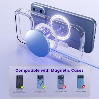 MagSafe 25W Wireless Charger for Apple Magnetic Fast Charging Pad - color: Dark Violet