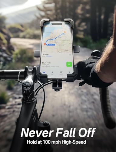 Delobon Bike Phone Holder Handlebar, Motorcycle Phone Mount