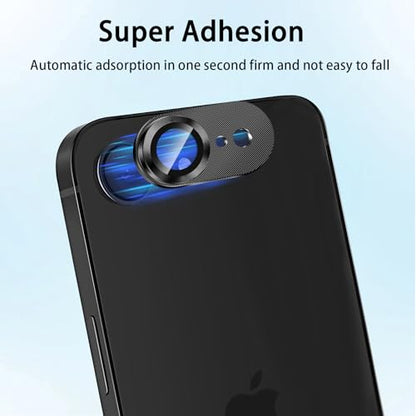 (3 Pack) Camera Lens Protector for iPhone 17e / iPhone 16e - color: Black