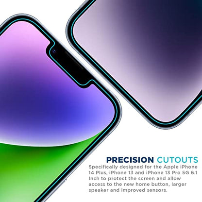 Tech Armor Privacy Screen Protector for iPhone 14 Plus & 13 Pro Max 1-Pack - size: iPhone 14 Plus / 13 Pro Max-6.7 Inch